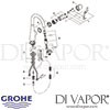 Grohe Zedra Tap Spares